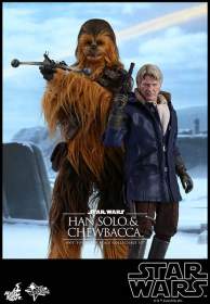 Star Wars: The Force Awakens - 1/6th scale Han Solo & Chewbacca set