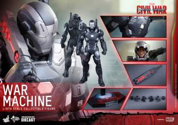 Captain America: Civil War: 1/6th scale War Machine Mark III
