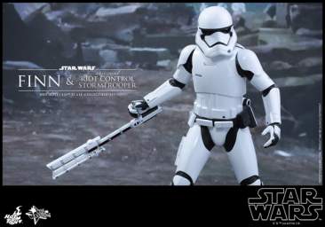 Star Wars: The Force Awakens - 1/6th scale Finn and First Order Riot Control Stormtrooper set