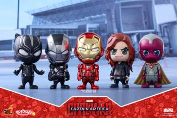 Cosbaby - Captain America: Civil War - Team Iron Man (set of 5)