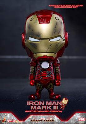 Cosbaby - Iron Man - Iron Man Mark III (Battle Damaged Version) & Iron Monger