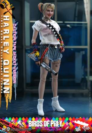 Birds of Prey : 1/6th scale Harley Quinn (Caution Tape Jacket Version)