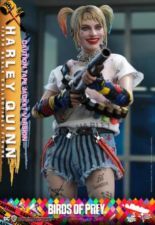 Birds of Prey : 1/6th scale Harley Quinn (Caution Tape Jacket Version)