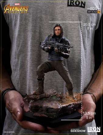 Avengers: Infinity War - Art Scale 1:10 BDS - Winter Soldier Statue