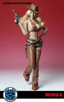 Super Duck – Sexy Cowgirl Clothing Set in Brown
