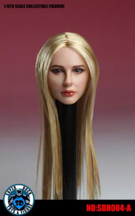 Super Duck - European Headsculpt with Straight Hair (SUD-SDH004A)