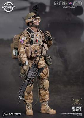 DAMTOYS – British ARMY In Afghanistan MINIMI Gunner (DAM-78036)