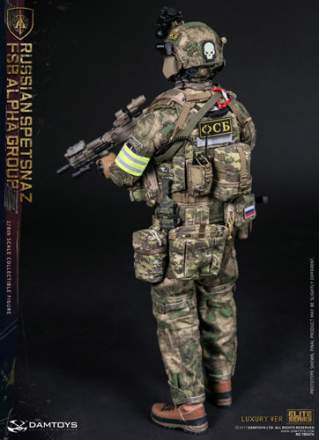 DAMTOYS - RUSSIAN SPETSNAZ FSB ALPHA GROUP (LUXURY VER) 78047A