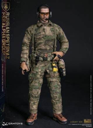 DAMTOYS - RUSSIAN SPETSNAZ FSB ALPHA GROUP (LUXURY VER) 78047A