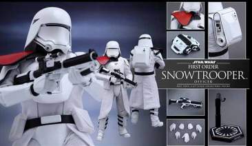 Star Wars: The Force Awakens - 1/6th scale First Order Snowtrooper Officer