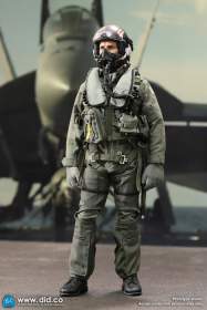 The US Navy Fighter Weapons School Instructor F/A-18E Pilot - Captain Mitchell