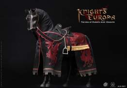 POP toys- The Era of Europa War Black Armor Horse