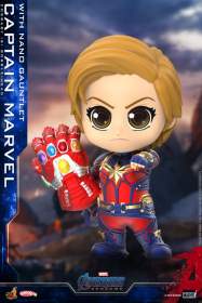 Cosbaby - Avengers: Endgame - Captain Marvel with Nano Gauntlet