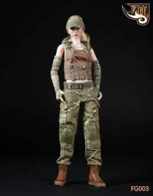 Fire Girl - Tactical Female Shooter Outfit