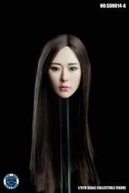 Super Duck - Asian Headsculpt 5.0: Brown Hair (SUD-SDH014A)