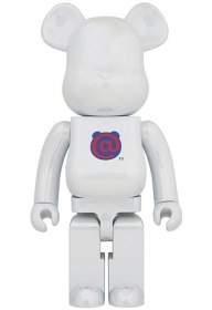 1st Model White Chrome 1000% Bearbrick