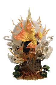 Demon Slayer Zenitsu Thunder Breathing Light Up Statue