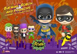 Cosbaby - Batman Classic TV Serie: Batman, Robin, and Villains (COSB705)
