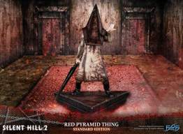 Red Pyramid Thing Statue