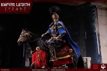 HY Toys - Imperial Legion Tyrant Black Gold Man and Horse Set Edition