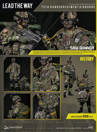 Damtoys - 75th Ranger Regiment Airborne SAW Gunner Limited Version