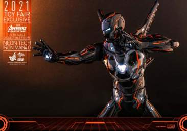 Avengers : Infinity War -  Neon Tech Iron Man 4.0