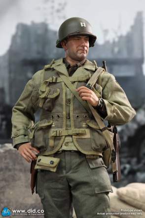 DID - WWII US 2nd Ranger Battalion Series 3 Captain Miller