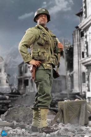 DID - WWII US 2nd Ranger Battalion Series 3 Captain Miller