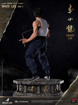 Blitzway - 1/4th Scale Bruce Lee : Tribute Statue  ver. 4