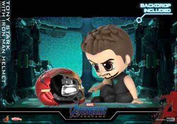 Cosbaby - Avengers: Endgame - Tony Stark with Iron Man helmet (COSB653)
