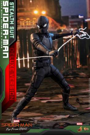 Spider-Man: Far From Home - Spider-Man (Stealth Suit, Deluxe Ver)