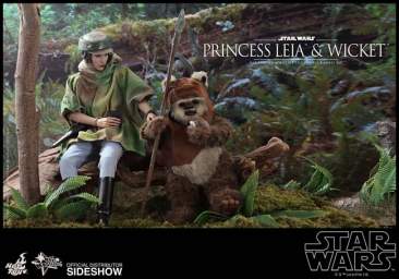 Star Wars: Return of the Jedi - Princess Leia & Wicket set