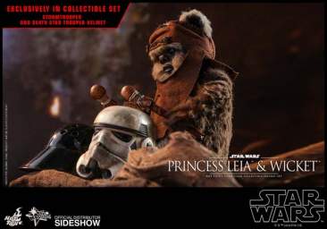 Star Wars: Return of the Jedi - Princess Leia & Wicket set