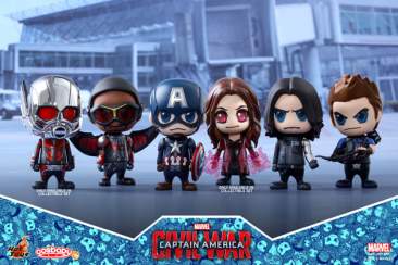 Cosbaby - Captain America: Civil War - Team Captain America (set of 6)