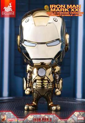 Cosbaby - Iron Man 3 - Iron Man Mark XXI (God Chrome Version)