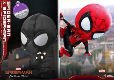 Cosbaby - Spider-Man: Far from Home - Spider-Man and Spider-Man (Stealth Suit) (COSB634)