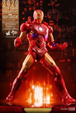 Iron Man 2 - Iron Man Mark IV (Holographic Version)  [Toy Fair Exclusive]