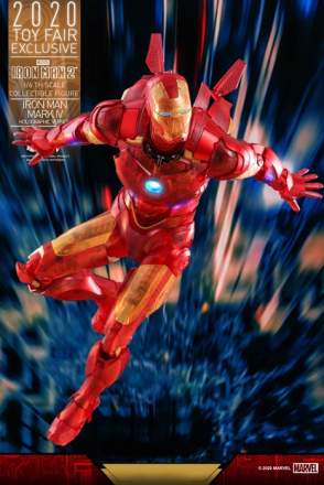 Iron Man 2 - Iron Man Mark IV (Holographic Version)  [Toy Fair Exclusive]
