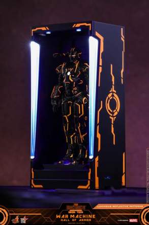 Iron Man 2 - Neon Tech War Machine Hall of Armor Miniature