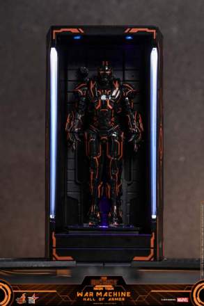 Iron Man 2 - Neon Tech War Machine Hall of Armor Miniature