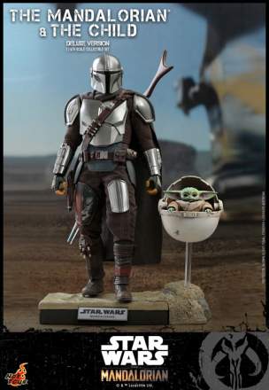 The Mandalorian : 1/6th The Mandalorian and The Child Set (Deluxe)