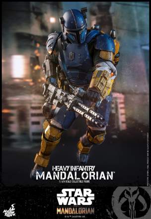 The Mandalorian 1/6th scale Heavy Infantry Mandalorian
