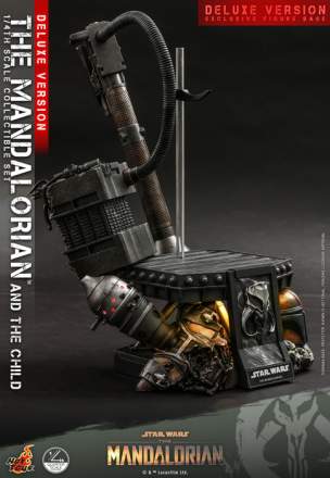 The Mandalorian: 1/4 scale The Mandalorian & The Child Set (Deluxe Version)