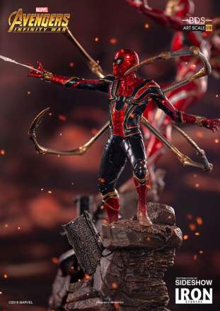 Avengers: Infinity War - Art Scale 1:10 BDS - Iron Spider-man Statue