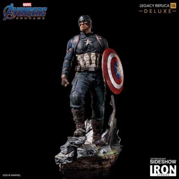 Iron Studios - Legacy Replica 1:4 Scale Captain America (Deluxe)