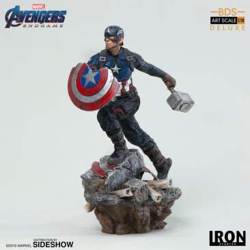 Iron Studios - Avengers: Endgame 1:10 Scale Captain America (Deluxe)