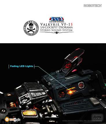 Robotech Macross VF-1S 1:6 Cockpit Diorama Digital Sound System