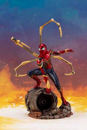 Kotobukiya - 1:10 Scale ARTFX+ Infinity War Iron Spider Statue