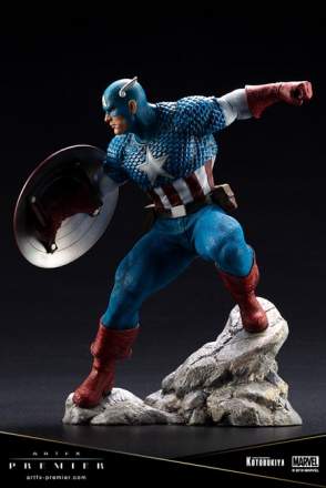 Kotobukiya - 1:10 Scale ARTFX Marvel Captain America Premier Statue