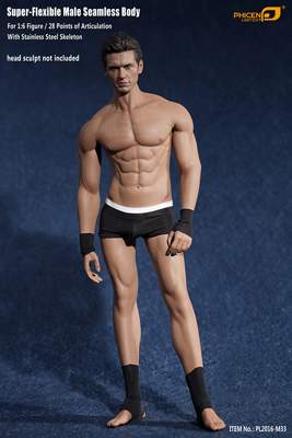 PHICEN LIMITED - Seamless Male Body w/ Stainless Steel Skeleton (PL-2016-M33)